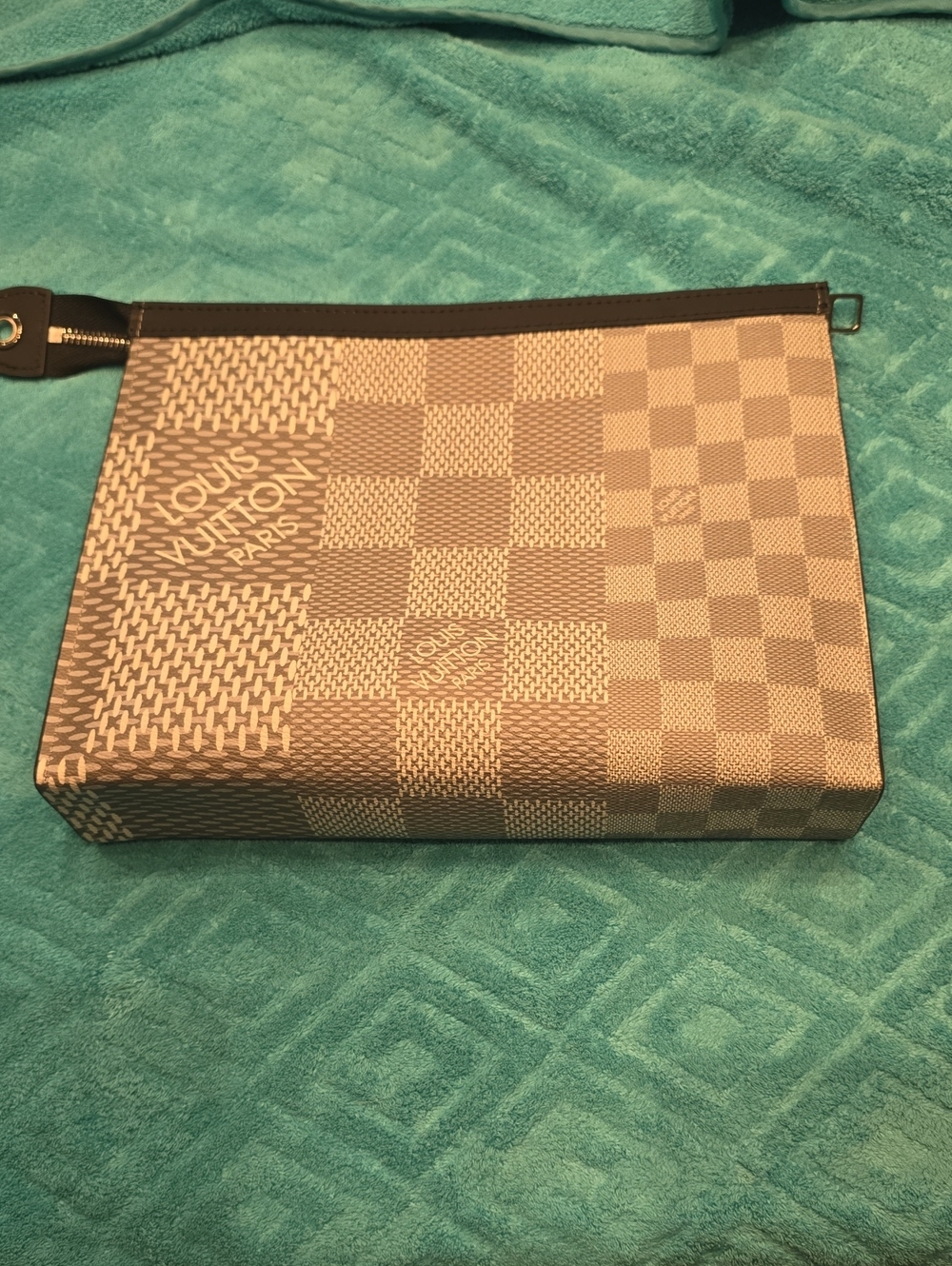 Checked Document Bag